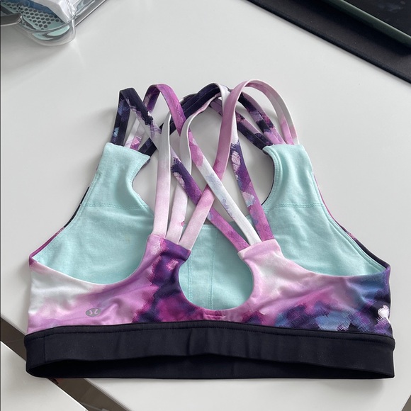 Lululemon Athletica Purple and Pink Sports Bra - Picture 2 of 3